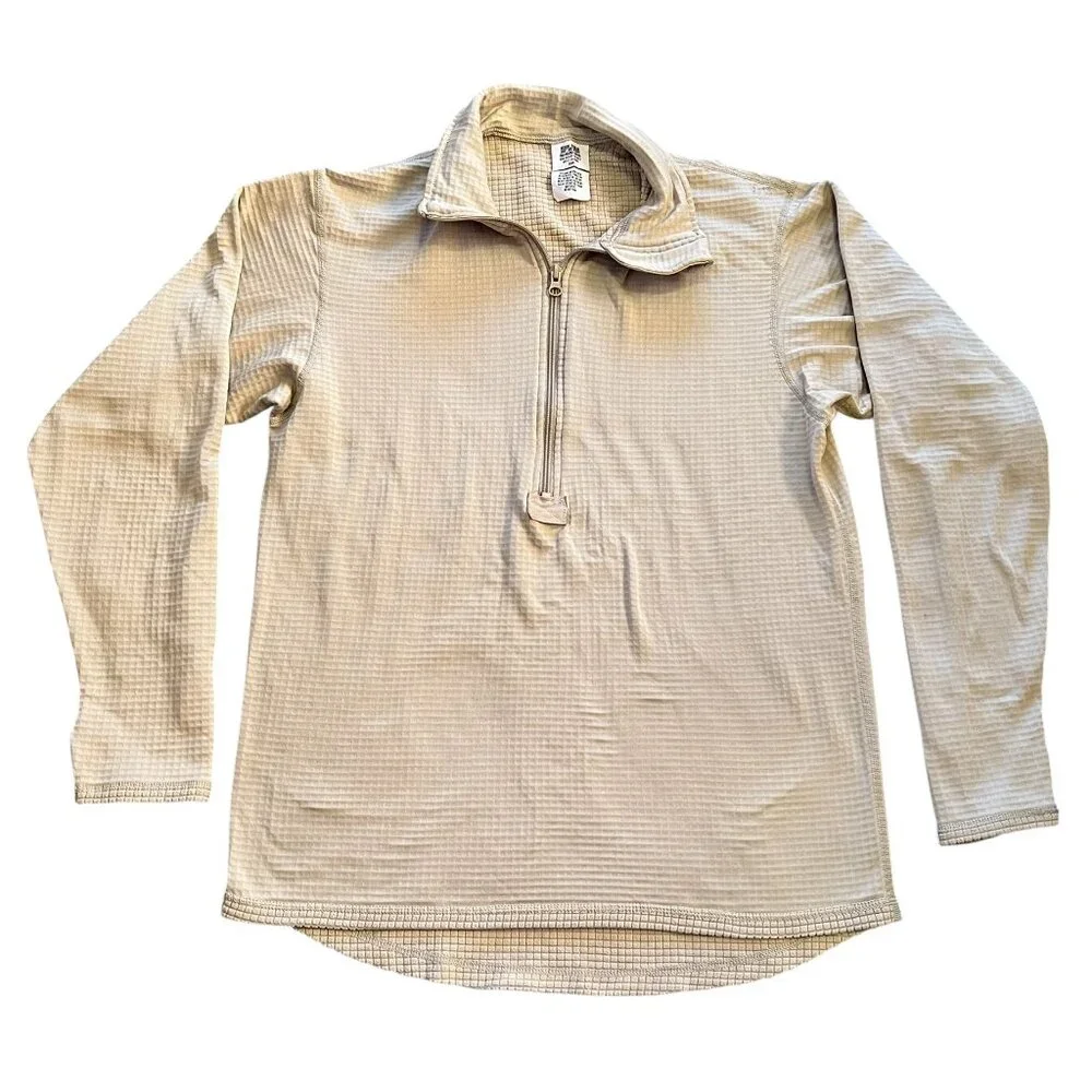 Authentic US Military Cold Weather Gen III Mid Weight Shirt Waffle Top ECWCS The - Picture 1 of 6
